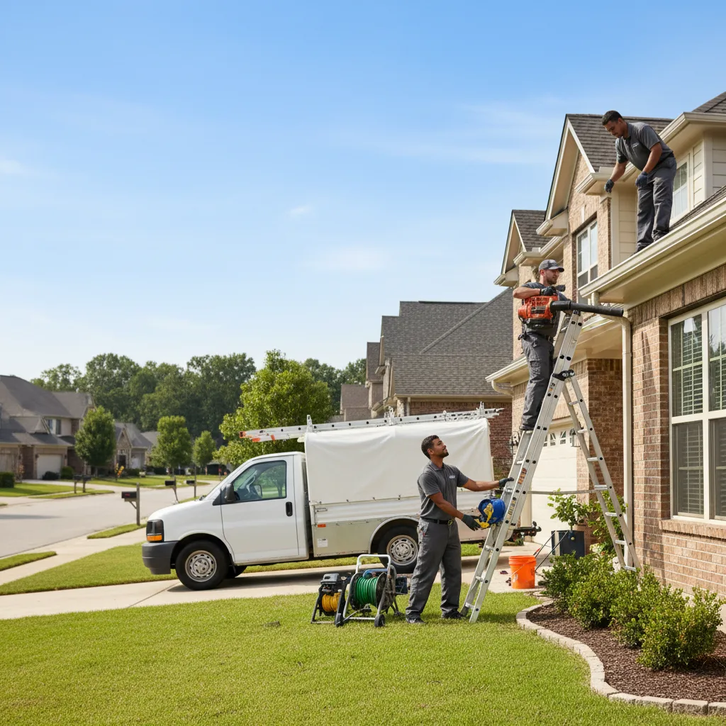 Home Gutter Service in Heavener, OK near me
